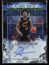 2025-26 Topps Chrome Stratospheric Signatures De’Andre Hunter #SM-DH card