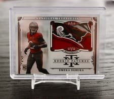 2025 Panini National Treasures Rookie Patches Premium Emeka Egbuka #212 card