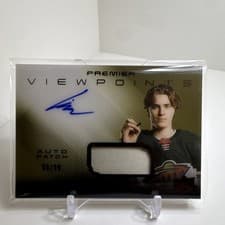 2024-25 Upper Deck Premier Viewpoints Auto Patch Liam Ohgren #V-LO card