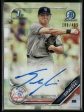 Josh Smith 2019 Bowman Draft Chrome Picks Autograph card