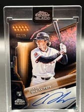 2026 Topps Chrome Black Autographs Chase DeLauter #CBA-CDE card