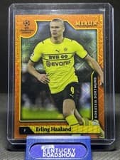 2021 Topps Merlin Chrome UEFA Erling Haaland #150