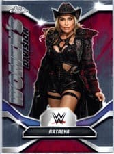 2026 Topps Chrome WWE Women's Division Natalya #WDV-3 card