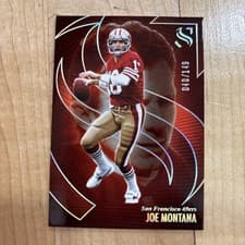2025 Panini Silhouette Base Set Joe Montana #53 card