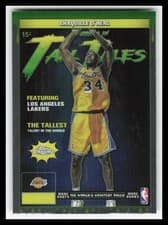 2025-26 Topps Chrome Tall Tales Shaquille O'Neal #TT-11 card