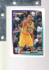 P.J. Brown 2005-06 Topps Total Base Set card