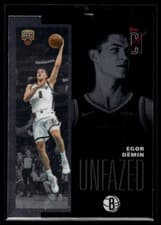 2025-26 Topps Signature Class Unfazed Egor Dëmin #FAZE-18 card