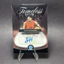 2025-26 Bowman Timeless Touch Signatures Scoot Henderson #TTA-SH card
