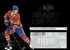 2024-25 Skybox Metal Universe Search Engines Juraj Slafkovsky #ST-4 card