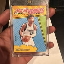 2024-25 Panini Origins Origin Stories Set Jalen Brunson #3 card