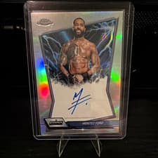 Montez Ford 2026 Topps Chrome WWE Blue Brand Autographs card