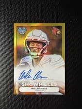 2025 Bowman University Best Bowman Showpieces Autographs Refractor Miller Moss #BSA-MM card