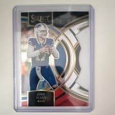 Josh Allen 2023 Panini Select card