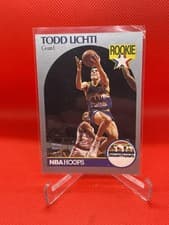 Todd Lichti 1990-91 Hoops Base Set card
