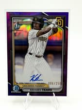Kavares Tears 2024 Bowman Draft Chrome Prospect Autographs card