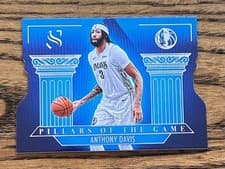 2024-25 Panini Silhouette Pillars of the Game Anthony Davis #14 card
