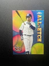 Juan Soto 2024 Topps Chrome All Etch card
