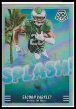 2025 Panini Mosaic Splash Mosaic Saquon Barkley #8 card