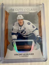 Vincent Lecavalier 2024-25 Upper Deck Engrained Icons Cuts of Class Relics card
