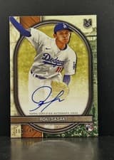 2025 Topps Museum Collection Archival Autographs Roki Sasaki #AA-ROKI card