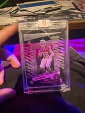 2024 Panini Absolute Glass Brock Bowers #G-BB card