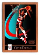 Clyde Drexler 1990-91 SkyBox Base Set card