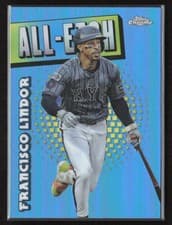 2025 Topps Chrome All-Etch Francisco Lindor #CAE-10 card