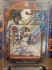 2024 Bowman Draft Bowman In Action Autographs Travis Bazzana #BIA-TB card