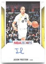 2024-25 Hoops Great SIGnificance Jason Preston #GS-JPJ card