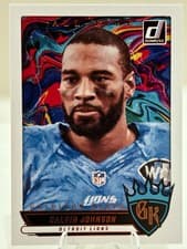 2025 Donruss All-Time Gridiron Kings Calvin Johnson #ATGK-CJN card