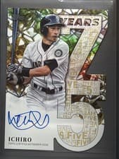 2026 Topps 75 Years of Topps Die-Cut Autographs Ichiro #75YA-I card