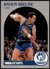 Randy Breuer 1990-91 Hoops Base Set card