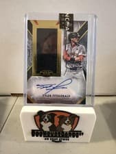 2025 Topps Tier One Gripping Autographed Relics Tyler Fitzgerald #GAR-TF card