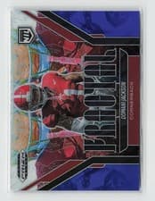 2025 Panini Prizm Black Fractal Domani Jackson #11 card