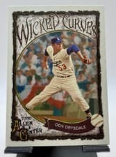 2025 Topps Allen & Ginter Wicked Curves Don Drysdale #WC-35 card