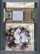 2025 Topps Museum Collection Meaningful Material Relics Jazz Chisholm Jr. #MMR-JCH card