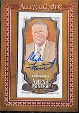 Mark Feinsand 2024 Topps Allen & Ginter X Framed Mini Non-Baseball Autographs card