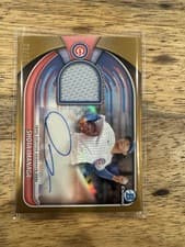 2025 Bowman Chrome Auto Relics Shota Imanaga #BCAR-SI card