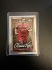 Steven Gerrard 2025 Topps Premier League Chrome King card