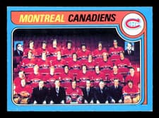 Canadiens Team 1979 O-Pee-Chee card