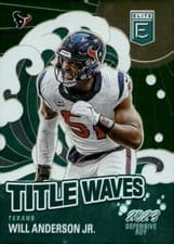 Will Anderson Jr. 2024 Donruss Elite Title Waves card
