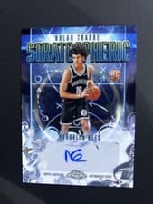 2025-26 Topps Chrome Stratospheric Signatures Rookies Nolan Traore #SMR-NT card