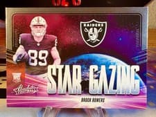 Brock Bowers 2024 Panini Absolute Star Gazing card