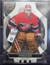 2024-25 Upper Deck Engrained Icons Base Set Patrick Roy #37 card