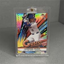 2025 Finest Gusto Luisangel Acuña #G-33 card