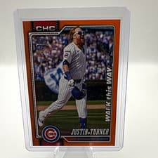 2026 Topps Walk This Way Justin Turner #5 card