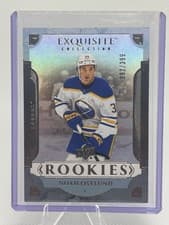 Noah Ostlund 2025-26 Upper Deck Black Diamond Exquisite Rookies card