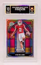 2025 Panini Prizm Draft Picks Stained Glass Ryan Williams #2 card