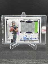 2025 Panini National Treasures Treasured Patches Jalen Milroe #49 card
