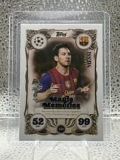 Lionel Messi 2025 Topps Match Attax UEFA card